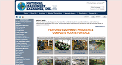 Desktop Screenshot of nationalmachy.com